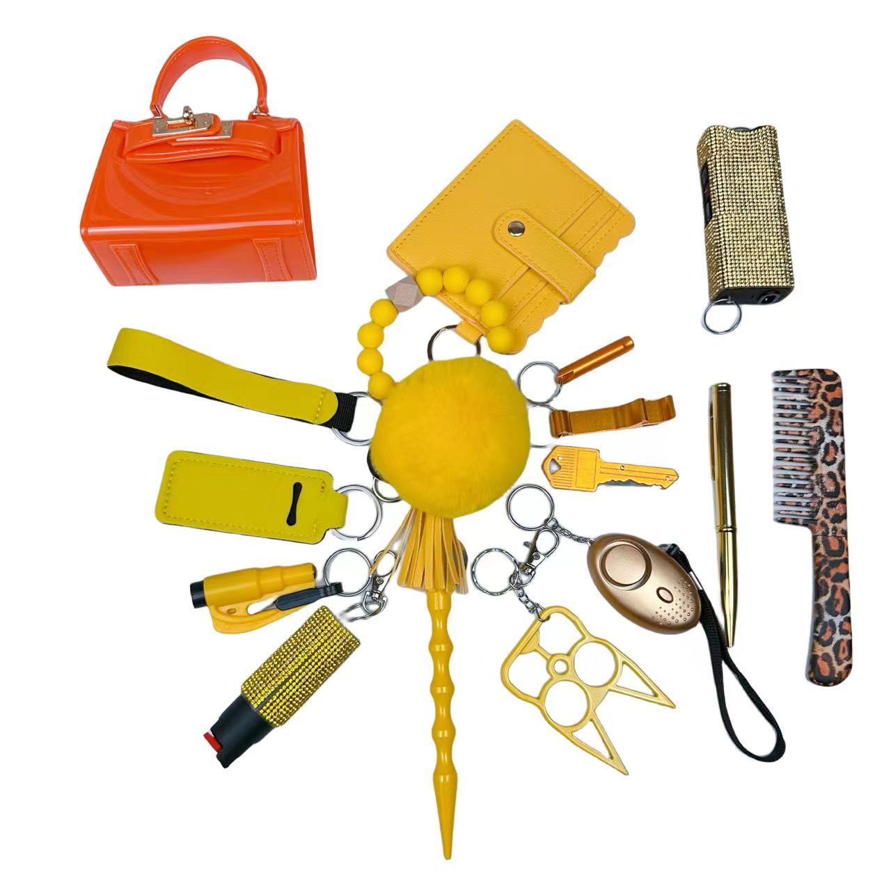 17pcs Kechains Sets
