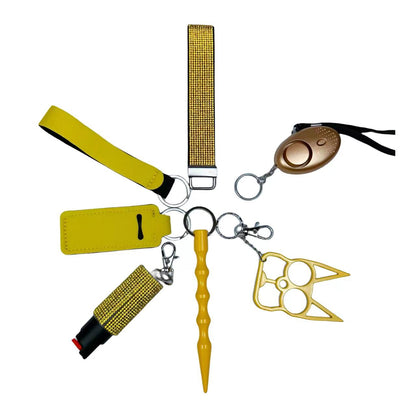 7pcs Keychain Set