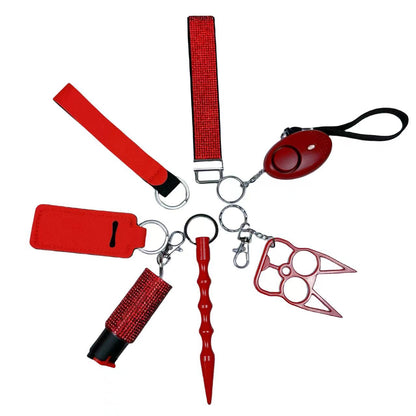 7pcs Keychain Set