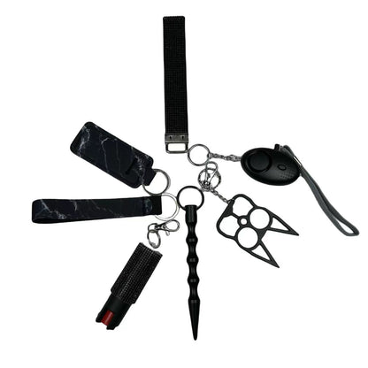 7pcs Keychain Set