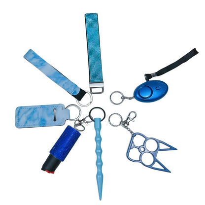 7pcs Keychain Set