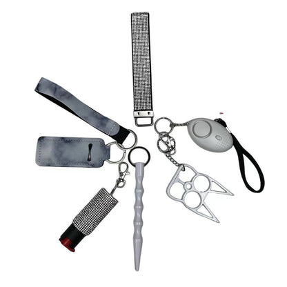 7pcs Keychain Set